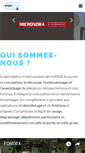Mobile Screenshot of fondex.fr